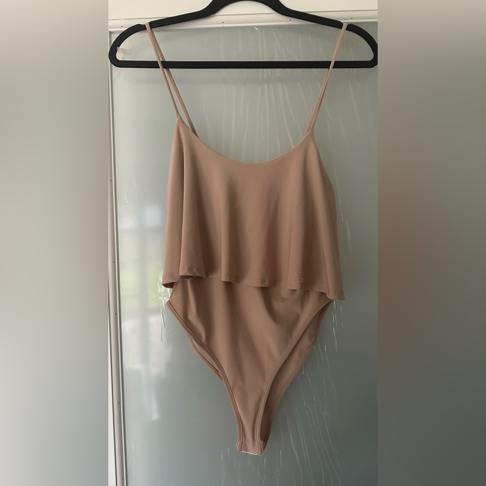 Beige Bodysuit